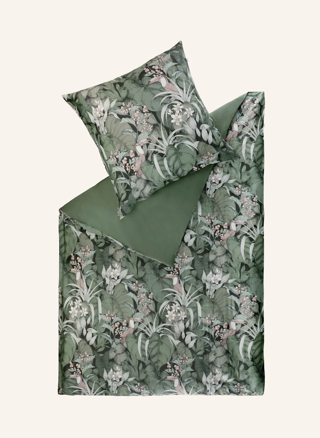 SCHÖNER WOHNEN KOLLEKTION Satin Bettwäsche TOUCAN