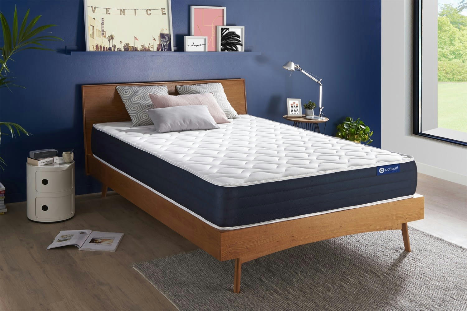 ACTIFLEX SLEEP - Matelas 140x190 cm Ressorts ensachés et mémoire de forme