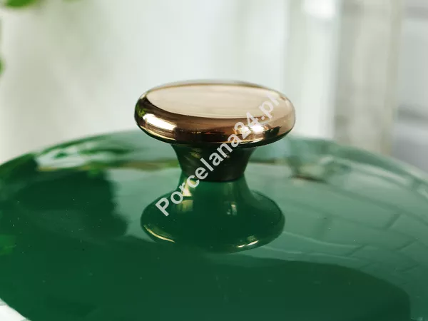 Garnek z pokrywką 2,9 L Emalia Metalac - Dark Green 1ME.DG.G20N