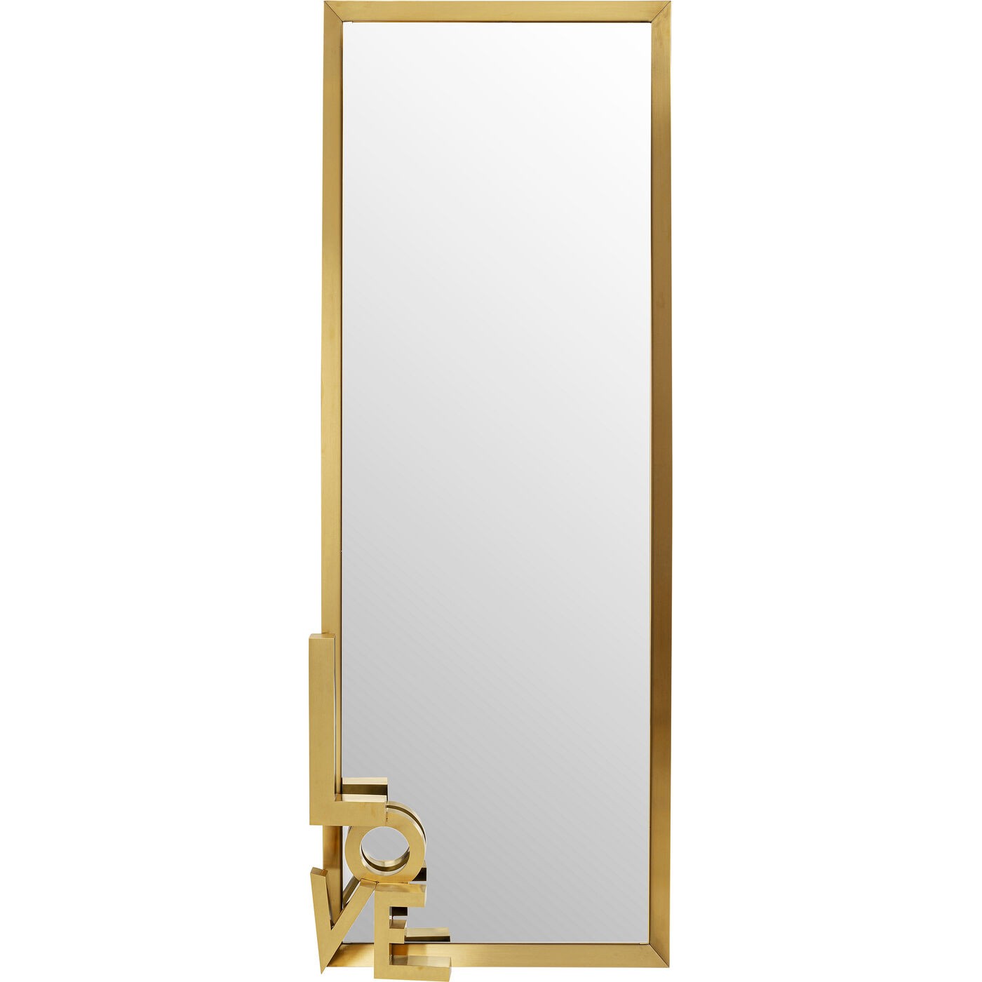 Spiegel Love 3D 200x70cm goud Kare Design