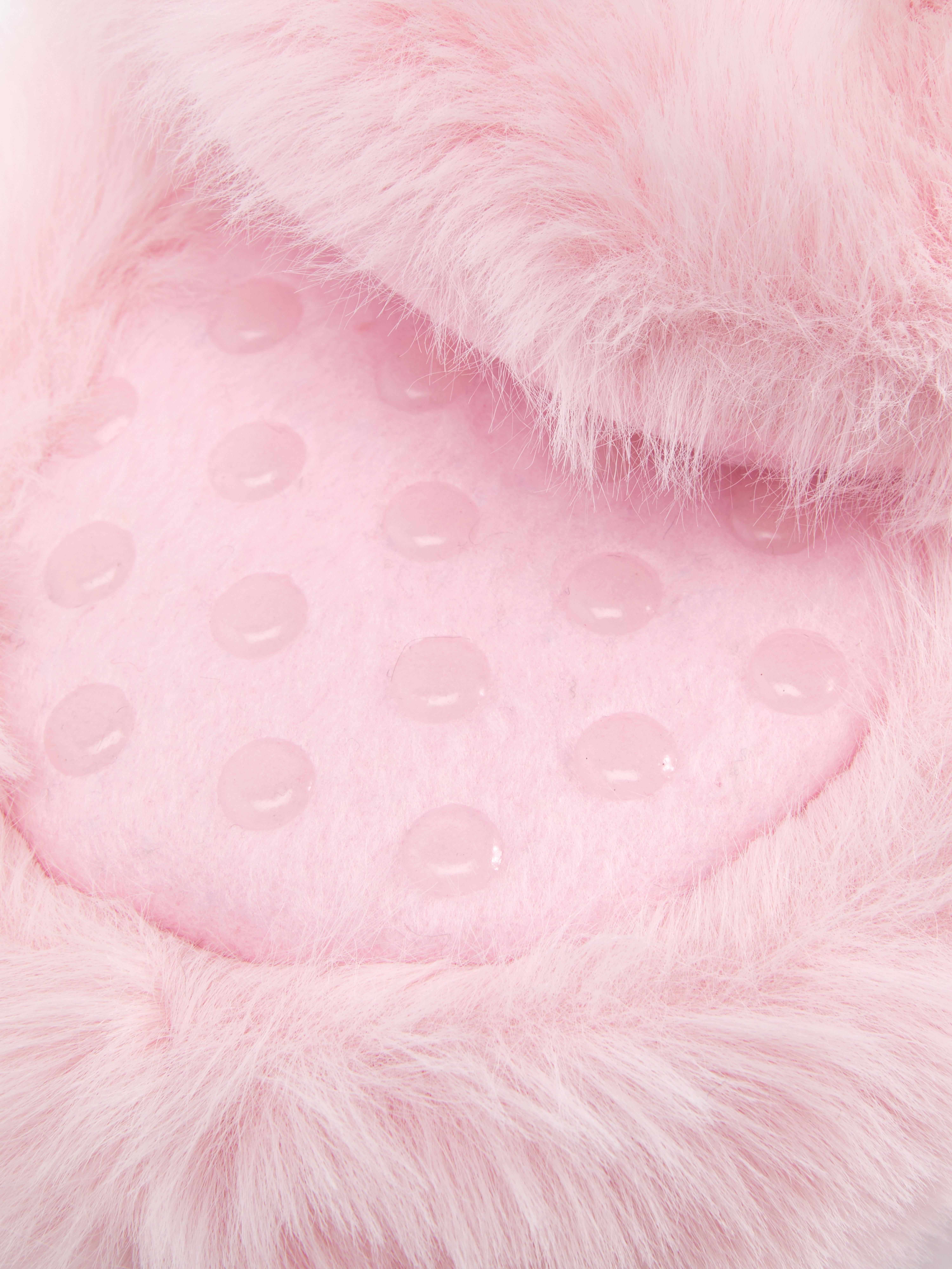 Faux Fur Slipper Socks