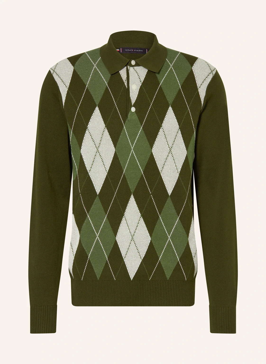 TOMMY HILFIGER Strick-Poloshirt