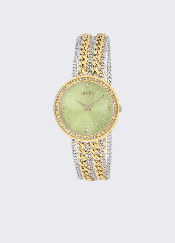 Orologio multifilo in acciaio