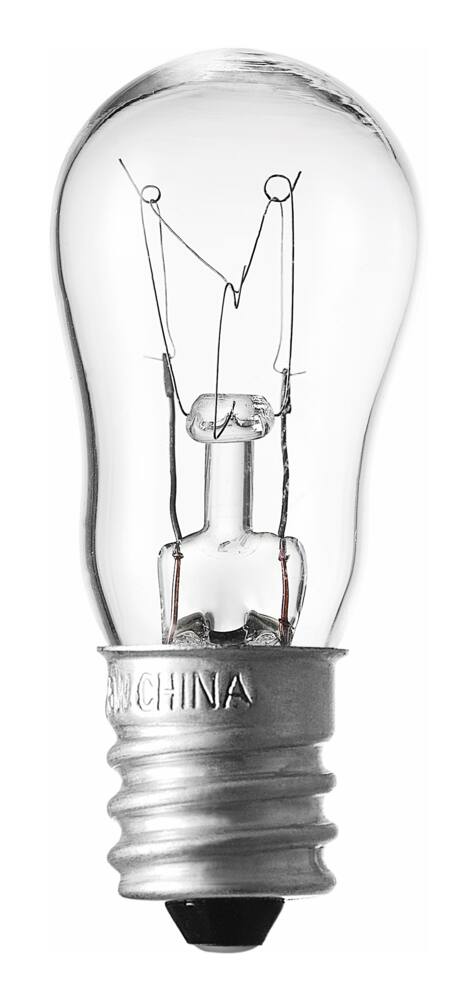 NOMA S6 E12 Base, Filament Dimmable Incandescent Light Bulb, 30 Lumens, Warm White, 6W