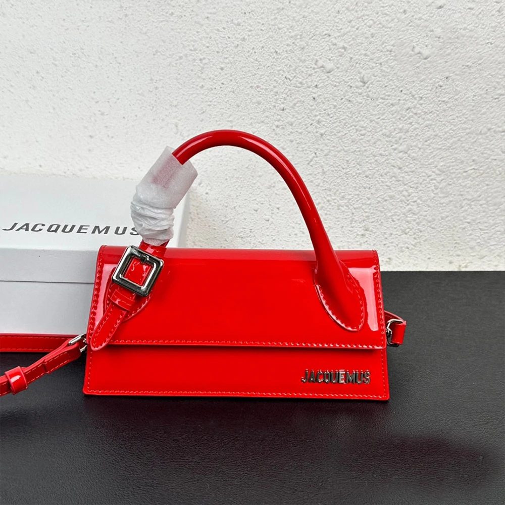 JACQUEMUS Le Chiquito Long Boucle leather shoulder bag