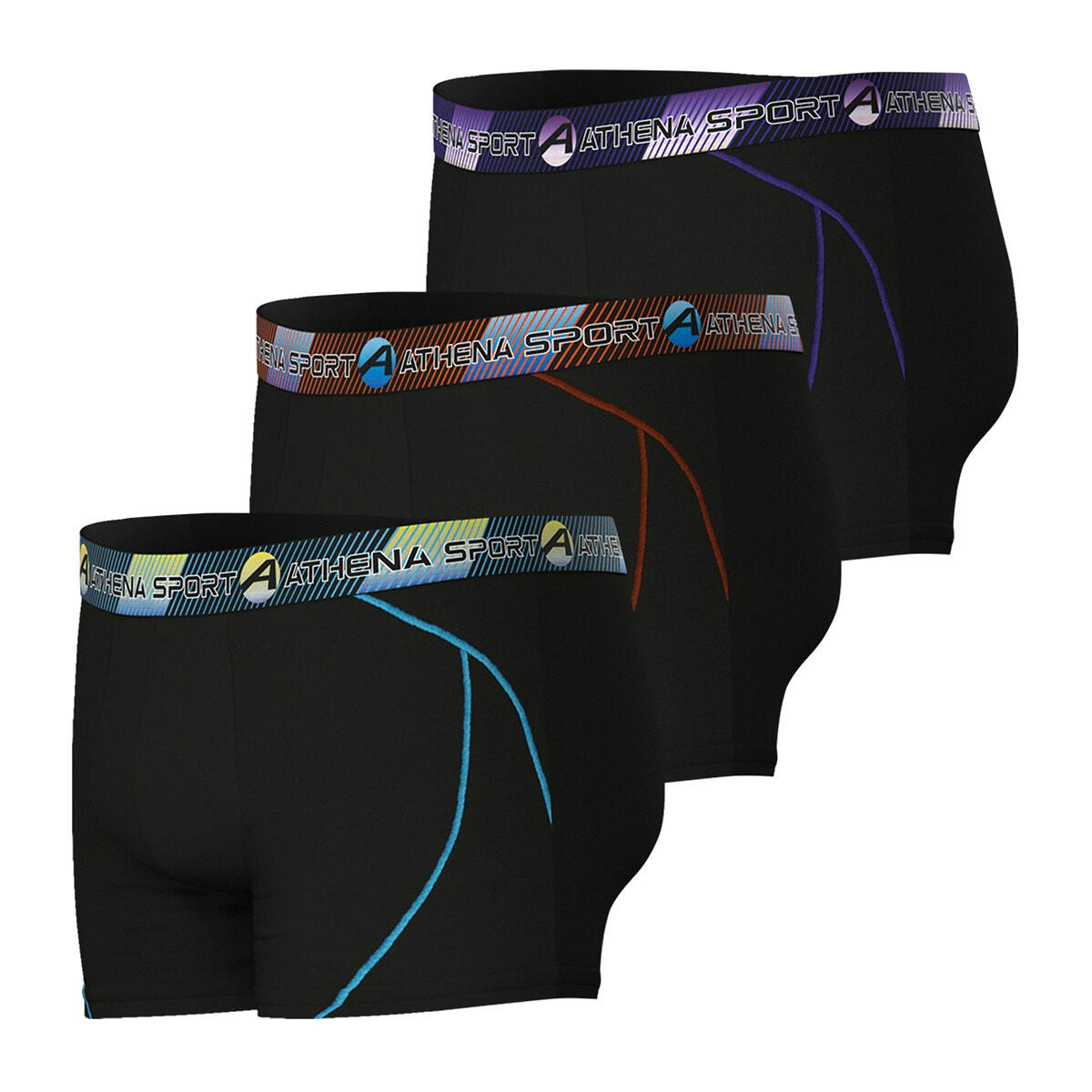 Lot de 3 boxers Training