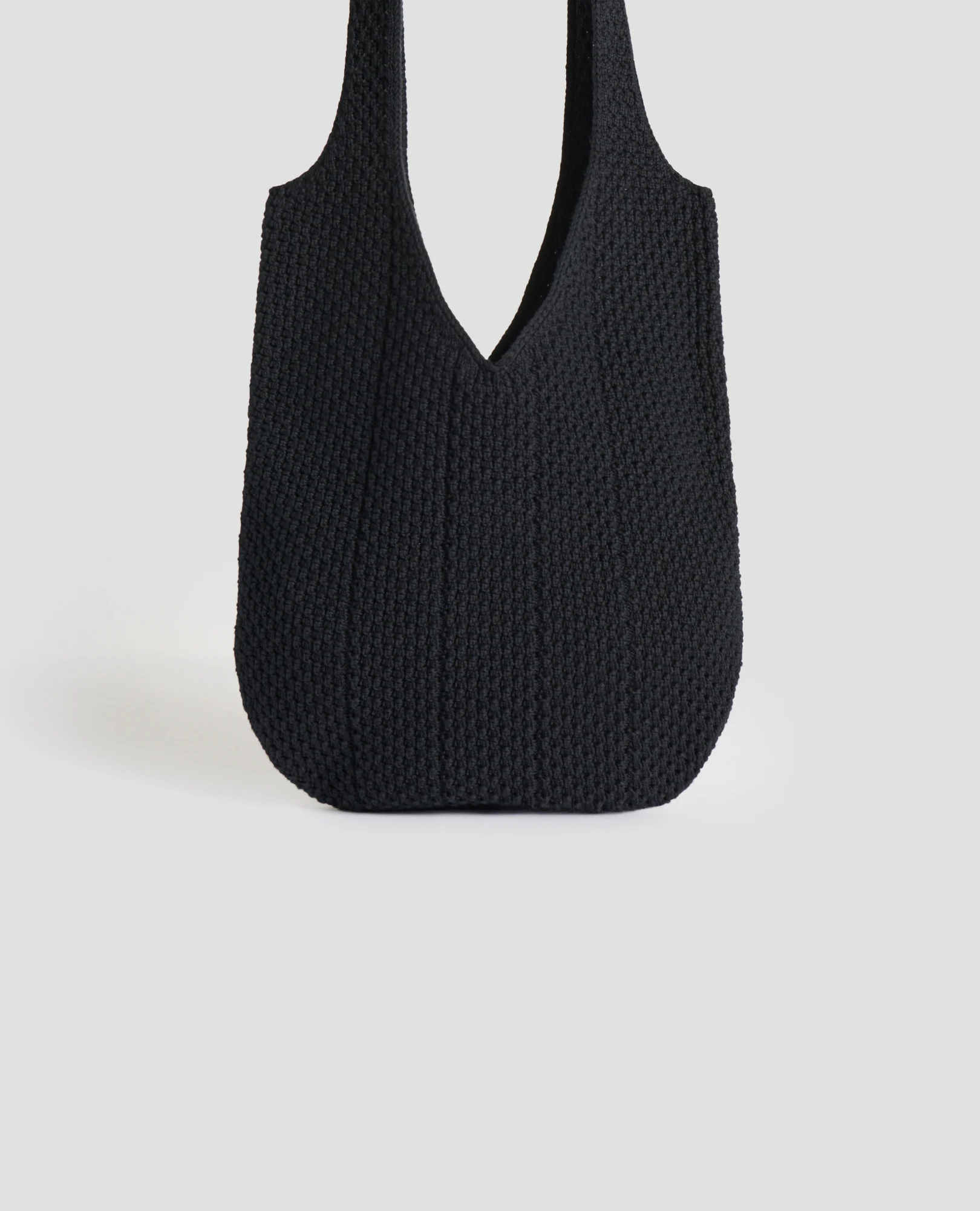 Sac bandoulière en coton crochet