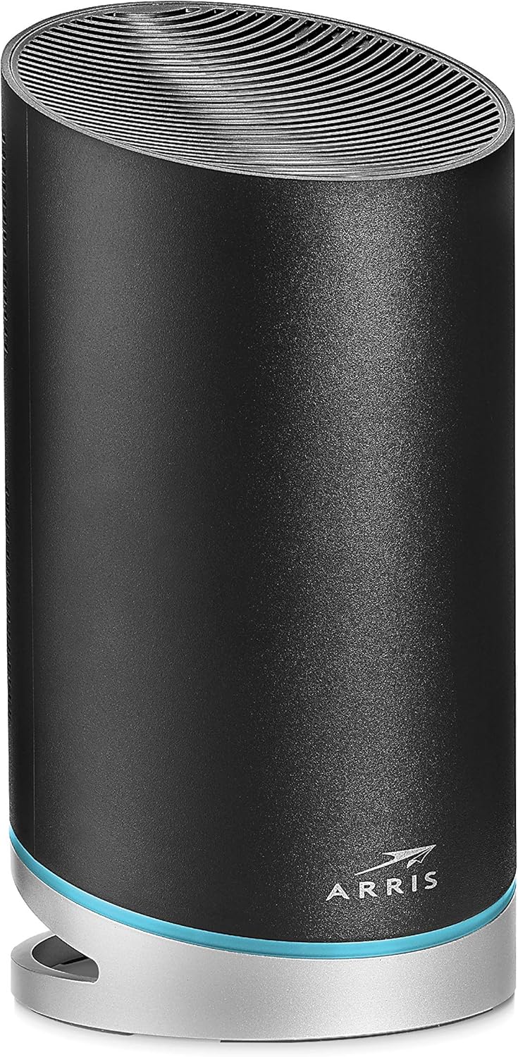 ARRIS Surfboard mAX™ Plus AX7000 Mesh Tri-Band WiFi 6 Router System. WiFi Coverage of up to 6,000 sq ft Homes. (W130)