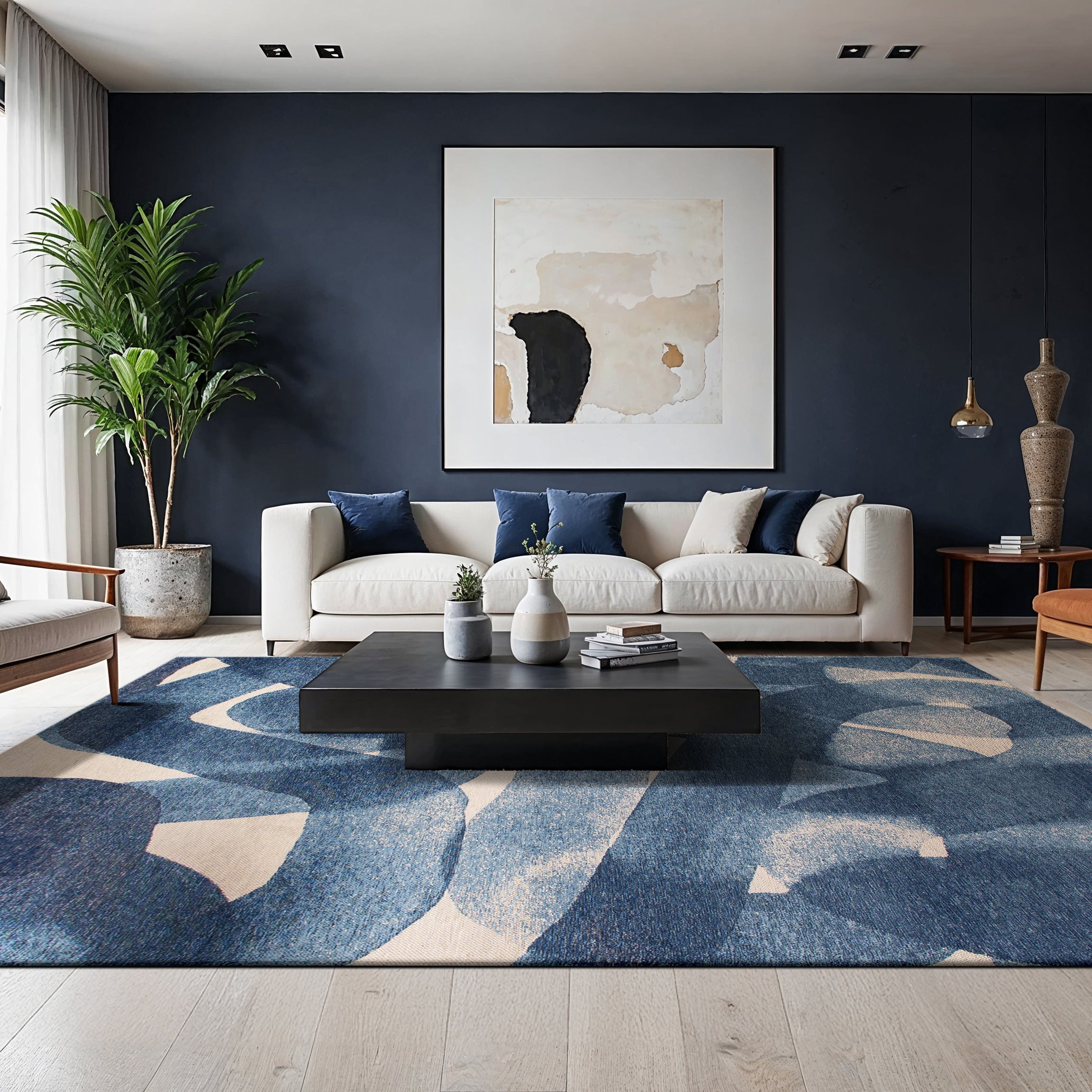 Lola & Moi My Way Vloerkleed - Ink - 200 x 280 cm