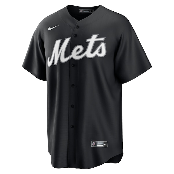 Pete Alonso New York Mets Nike Lights Out Replica Player Jersey - Black