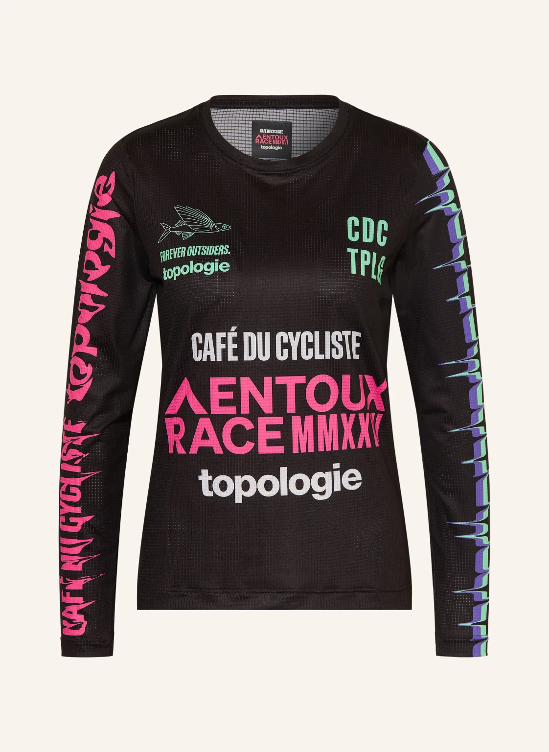 CAFÉ DU CYCLISTE Longsleeve AMBRE TOPOLOGIE
