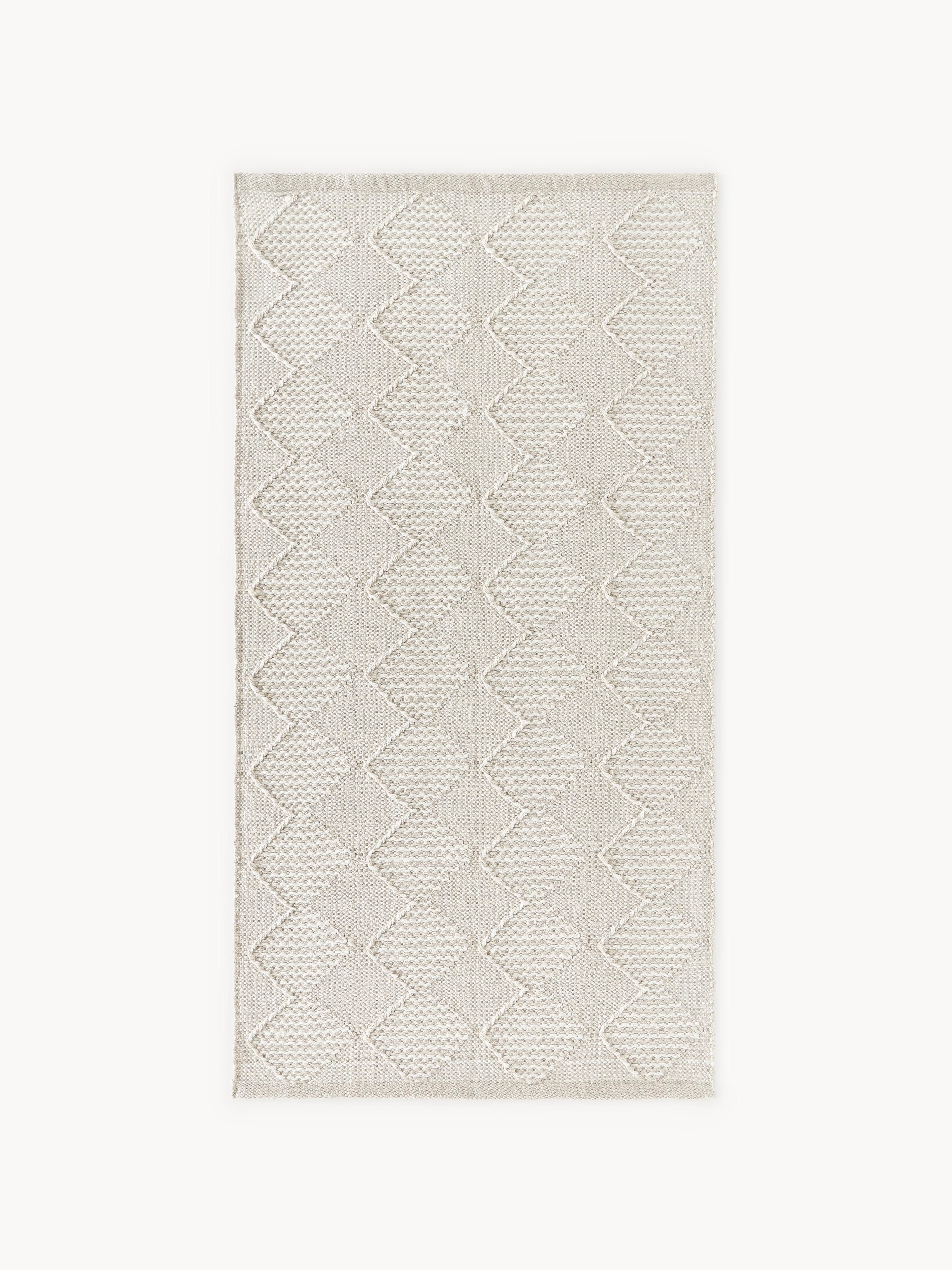 Indoor & Outdoor-Teppich Barcelona mit Hoch-Tief-Struktur