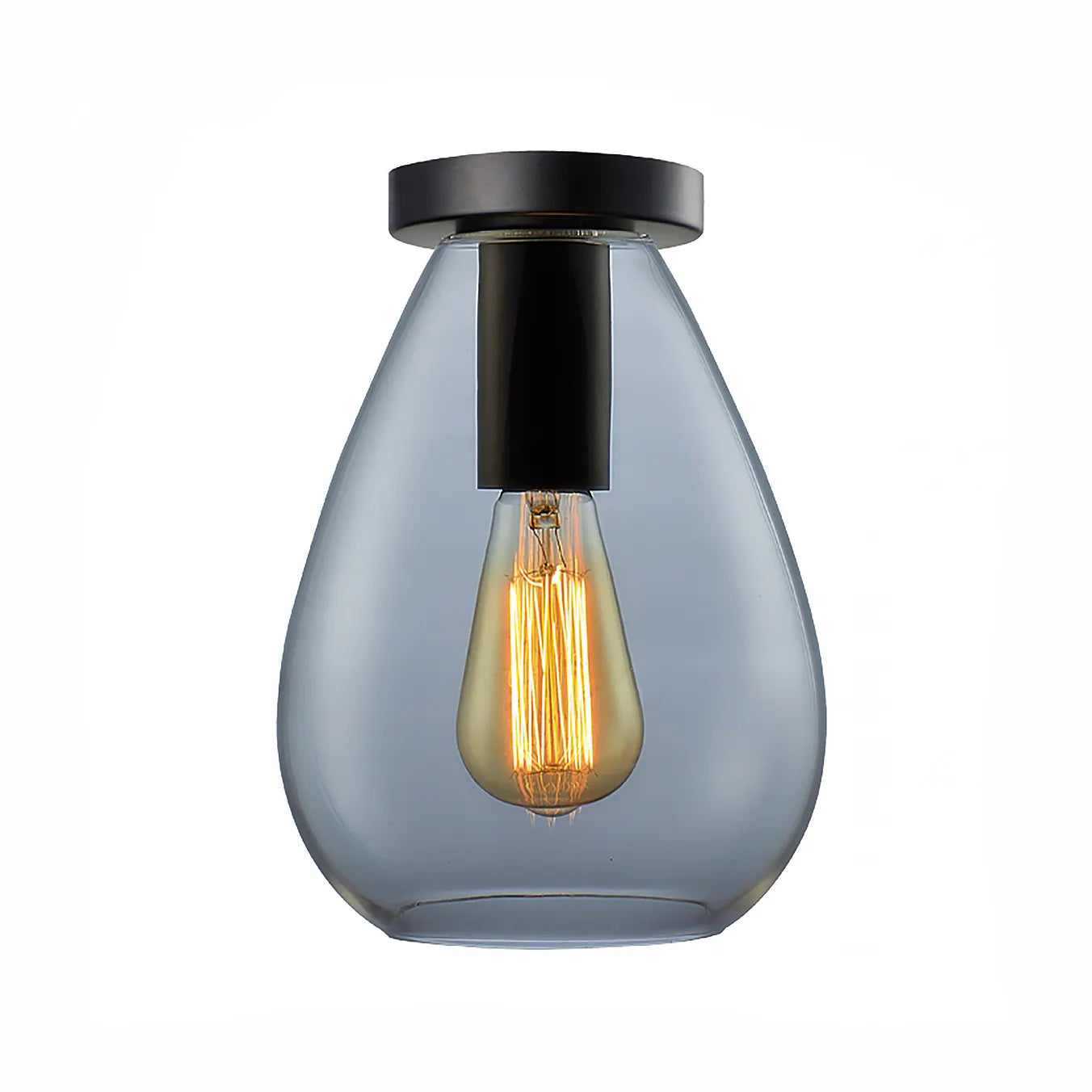 Freelight plafondlamp Dorato - 1 lichts - 18.5 x 26  cm - zwart