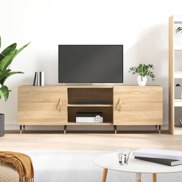 Szafka TV dąb sonoma 150x30x50 cm materiał drewnopochodny