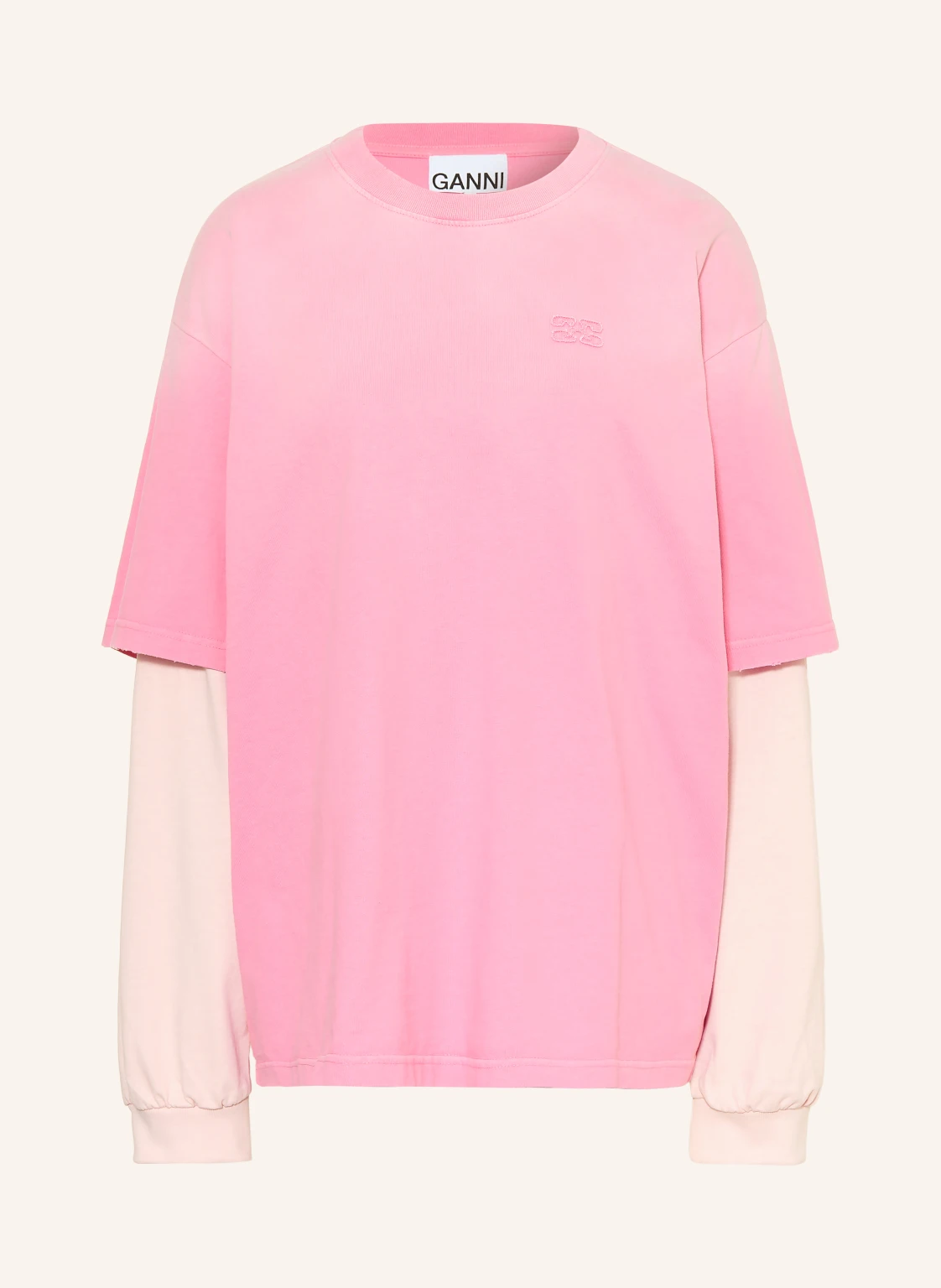 GANNI Oversized-Longsleeve