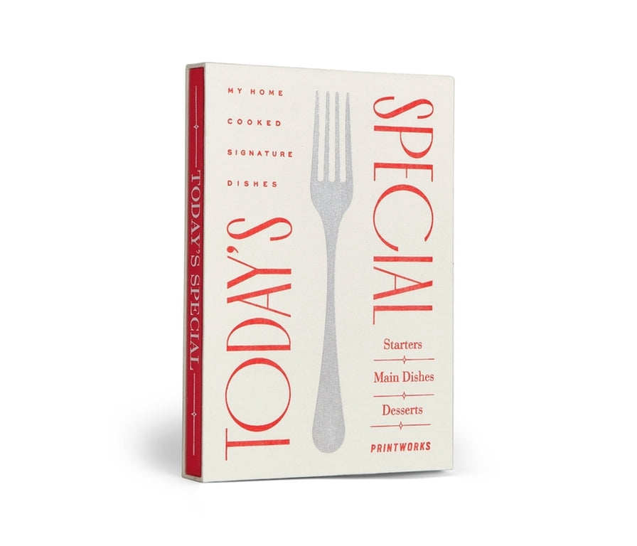 Printworks Receptenboek / Invulboek - Today's Special