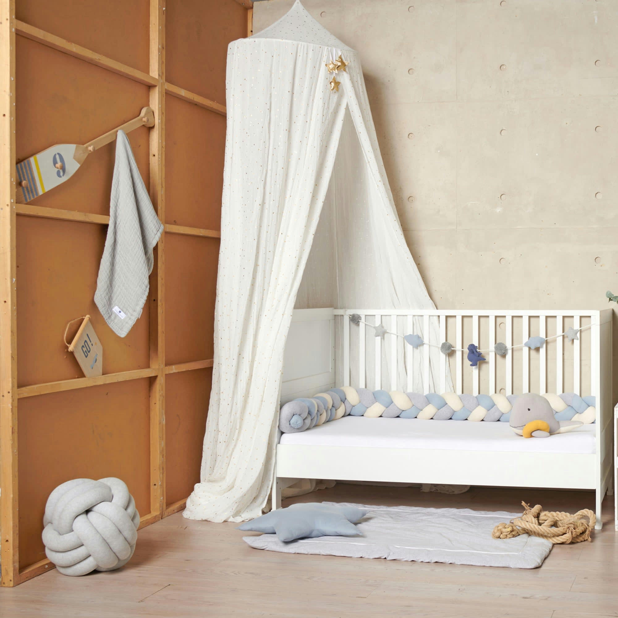 DRAGON - Guirlande murale en coton multicolore 100cm