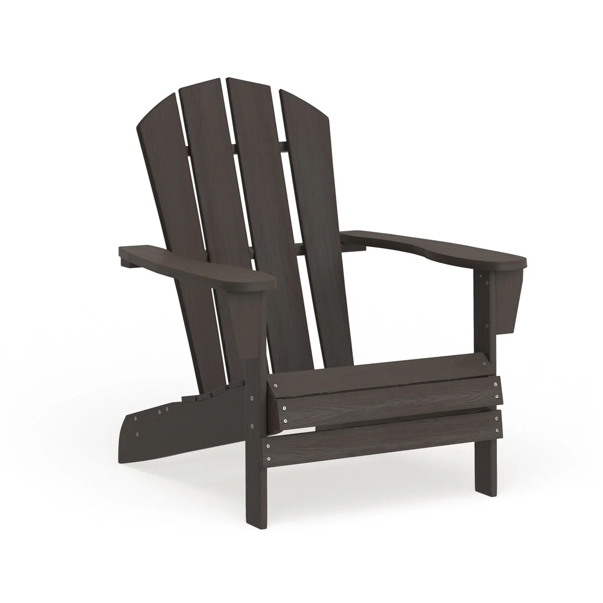 Shelter Island Espresso Adirondack Chair by Havenside Home