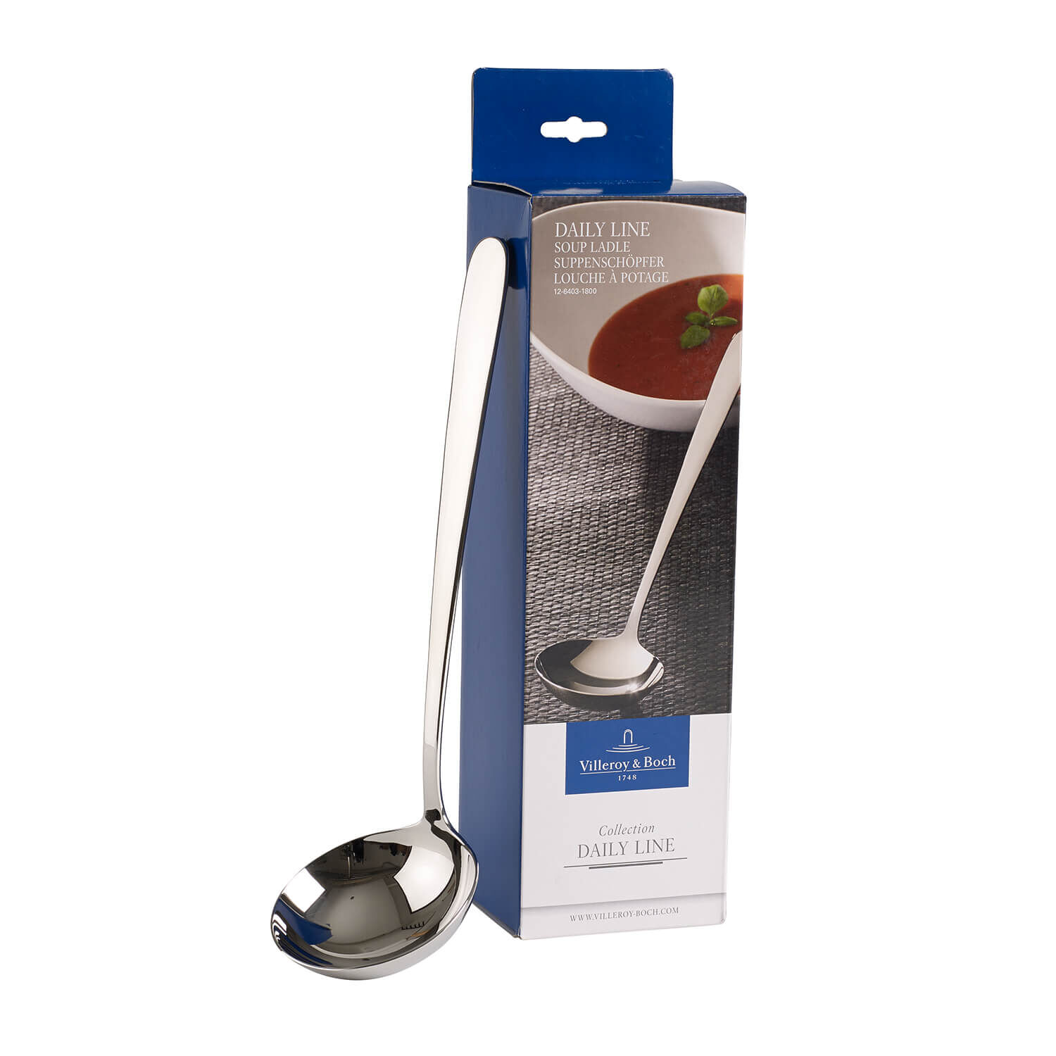 Daily Line Soup ladle - stainless steel