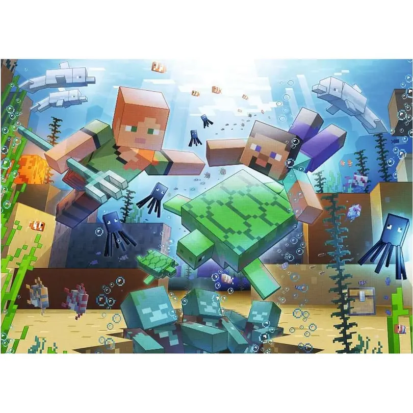 Puzzle 1000er-Set Minecraft