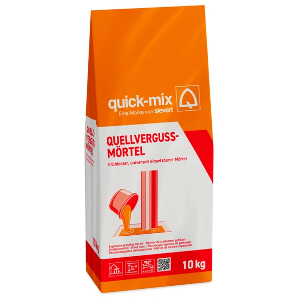 Mörtel, Quellvergussmörtel, grau