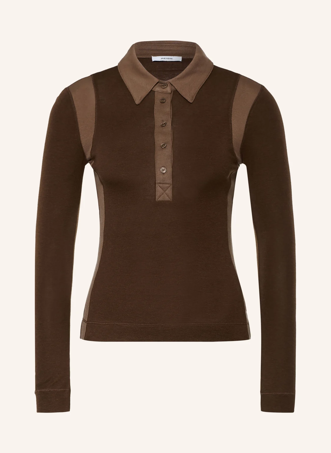 REISS Strick-Poloshirt WENDY