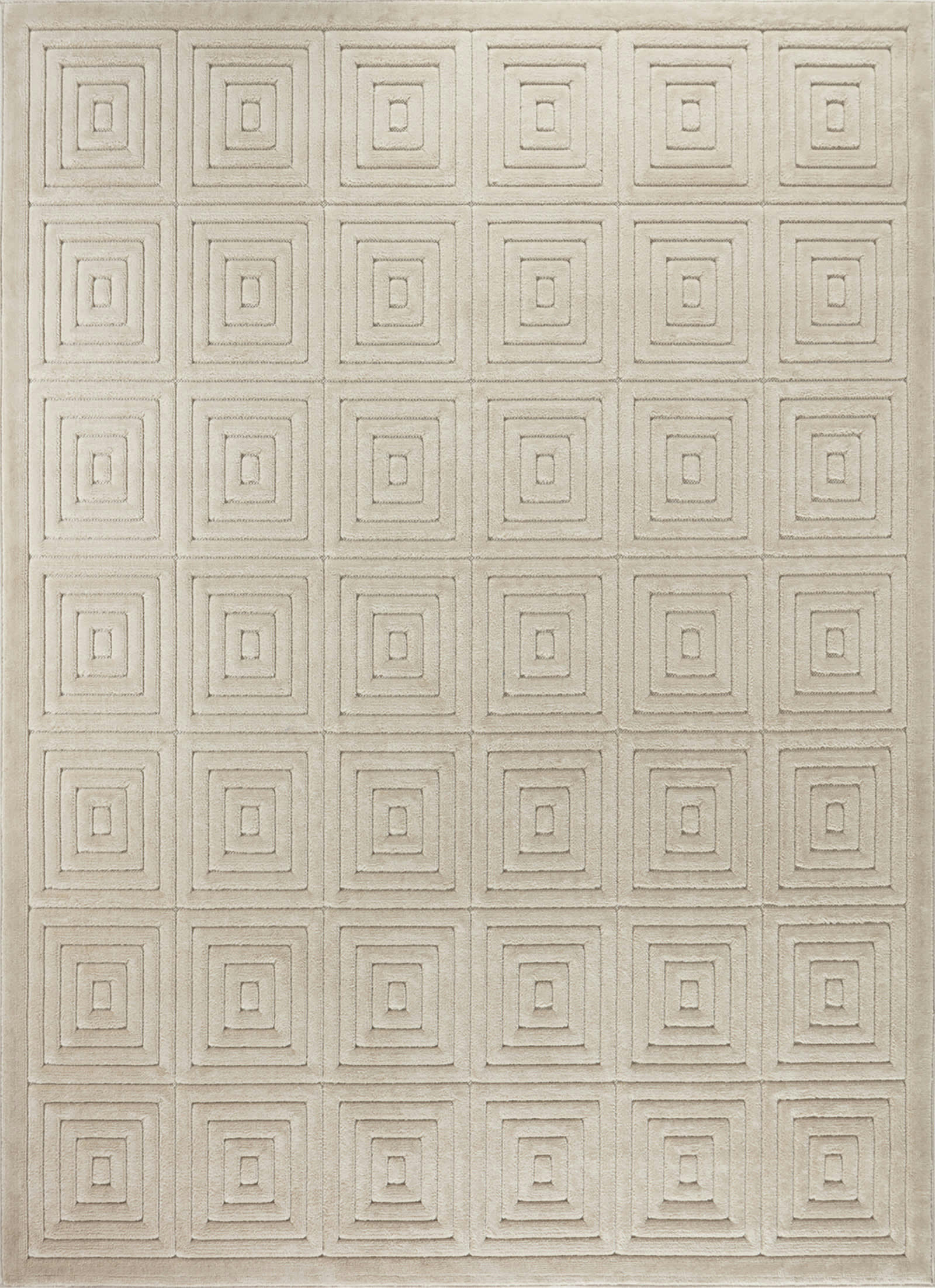 SAKURA - Tapis d'Intérieur/d'Extérieur Hygge Beige 120x170