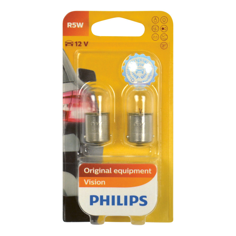 Ampoule R5W Vision 5 W 2 pièces PHILIPS