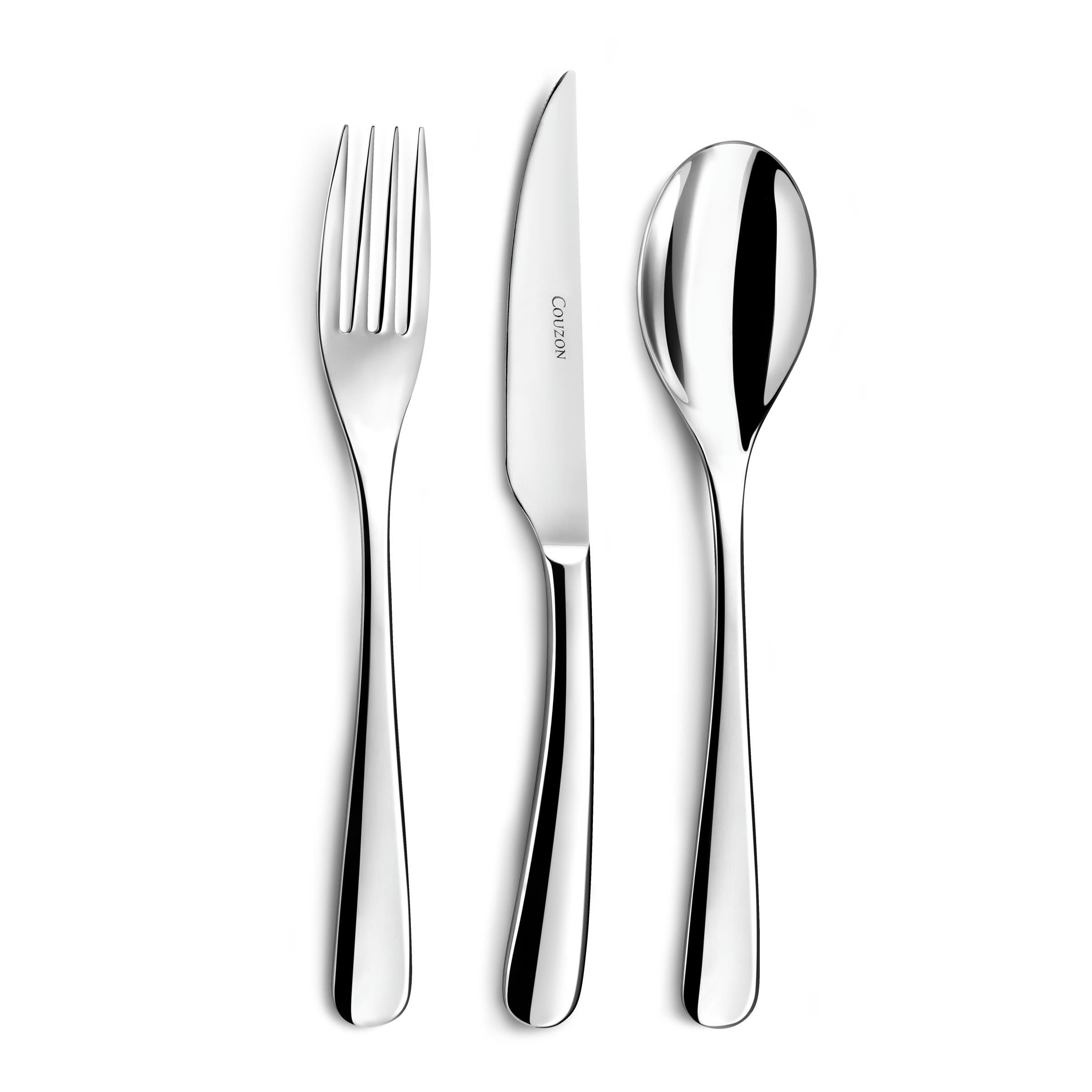 HAIKOU - Couverts entrée, fromage, dessert pour 6 personne en Acier Inoxydable