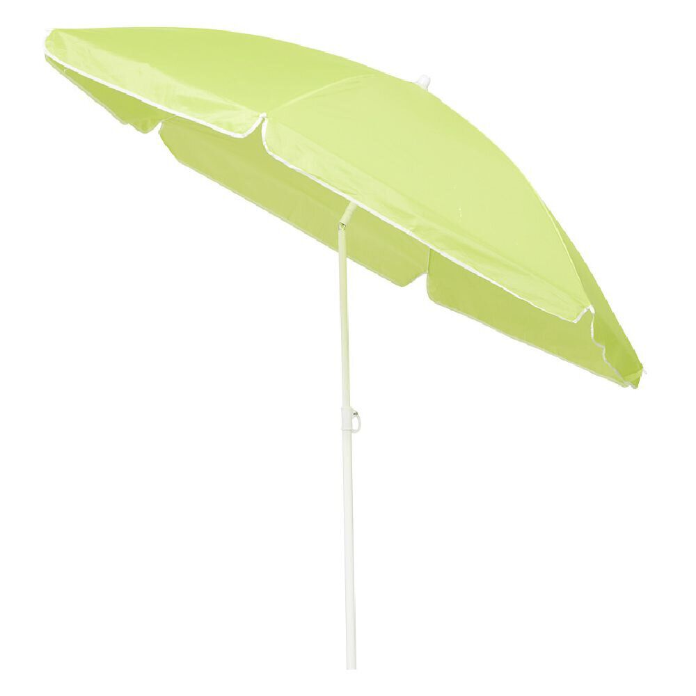 Parasol de plage uni Ø160xH190cm (3 modèles)