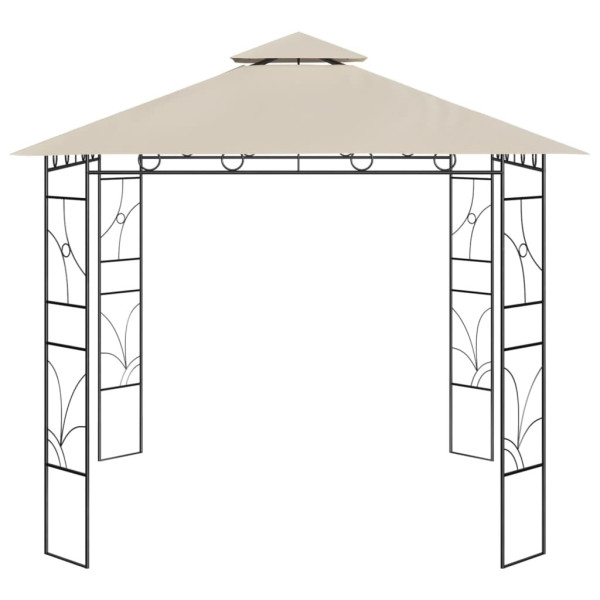 Altana, 3x3x2,7 m, kremowa, 160 g/m²