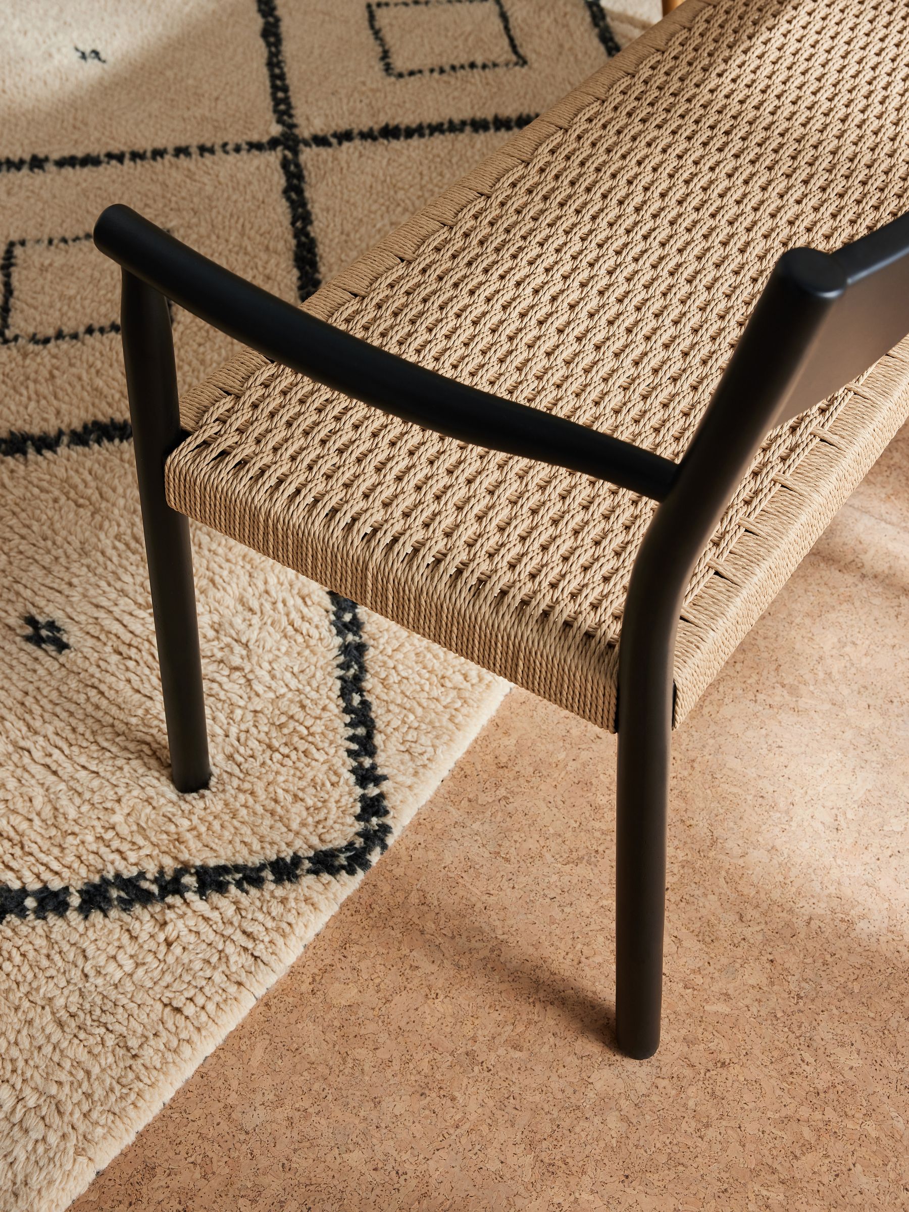 Rhye Dining Bench in Black