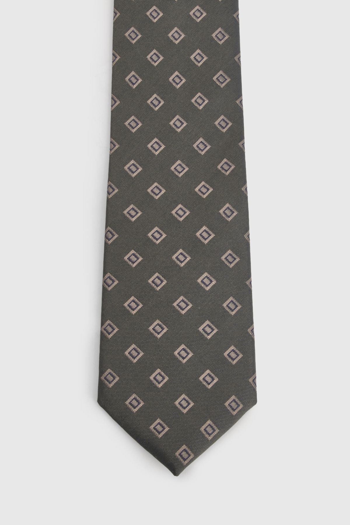 Burton Khaki Geo Tie