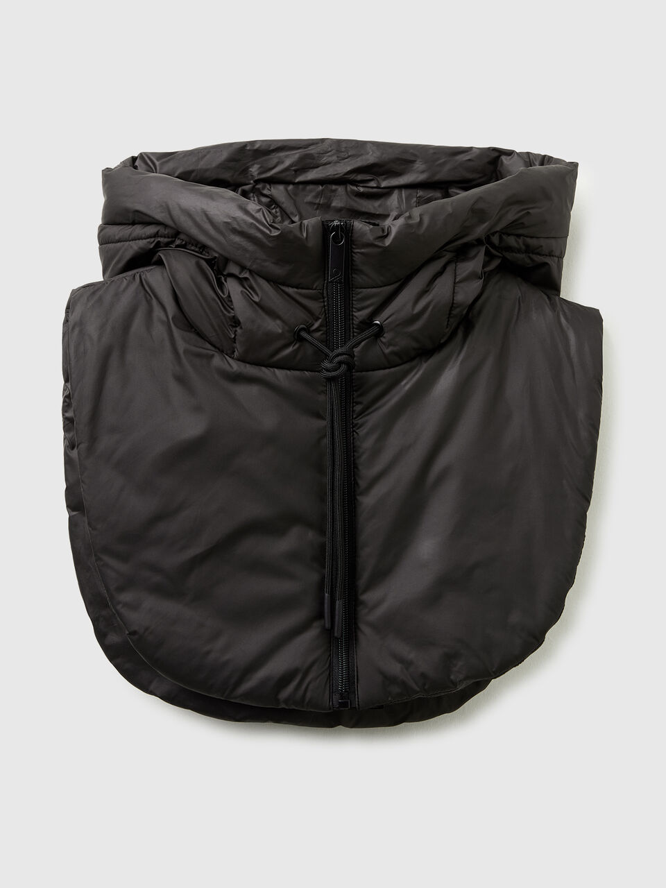 Black balaclava in padded nylon