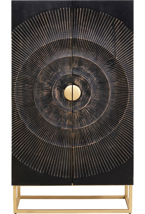 Kare Design Madeira Dark 2-Deurs Kast - Donkerbruin