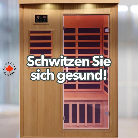 Infrarotkabine »Tremblant«, für zwei Personen, Fronteinstieg