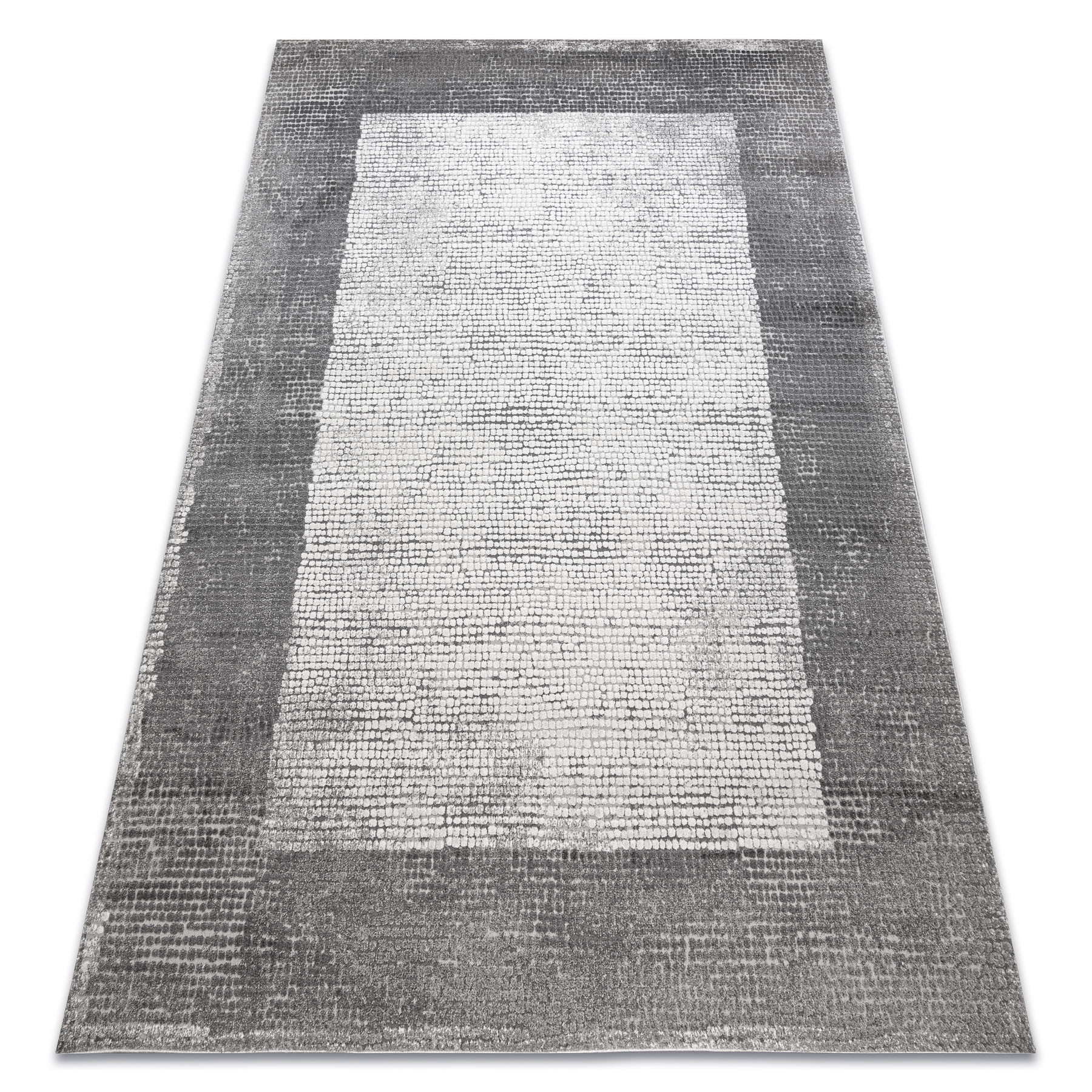 Dywan NOBLE nowoczesny 9730 65 Ramka vintage przecierany - 80x150 cm