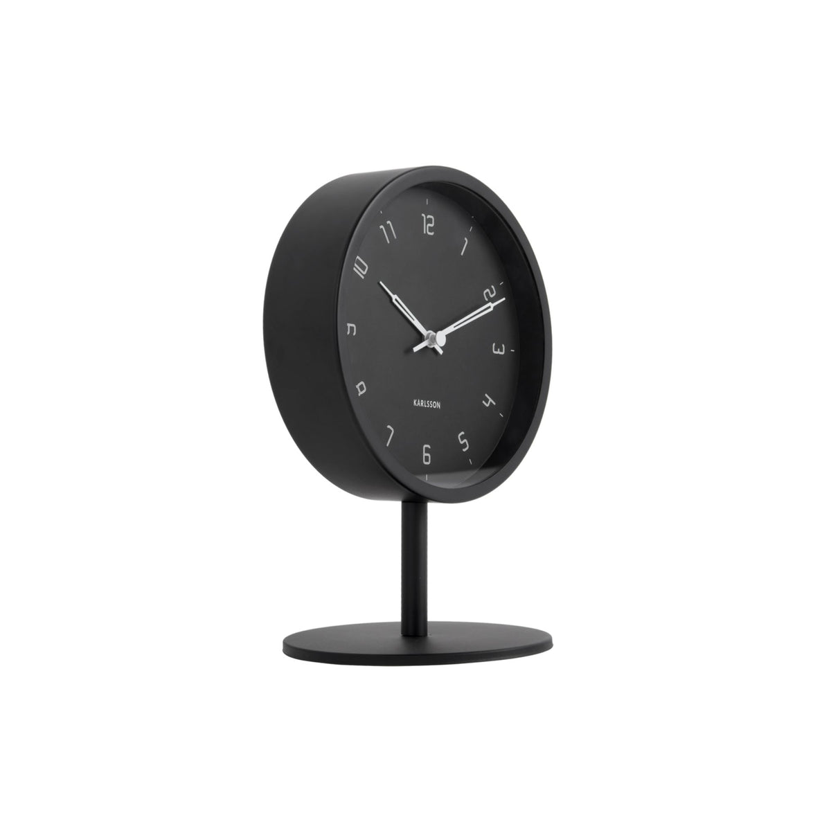 Karlsson tafelklok Stark - zwart - Ø15cm