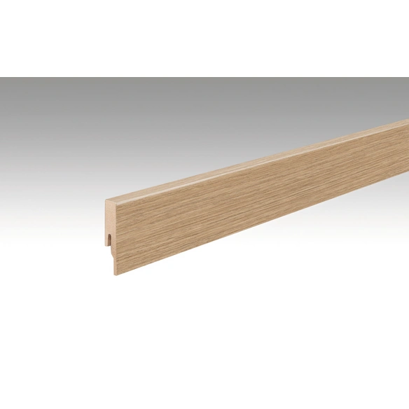 Sockelleiste »ASL 60«, Länge: 238 cm, Holz, braun