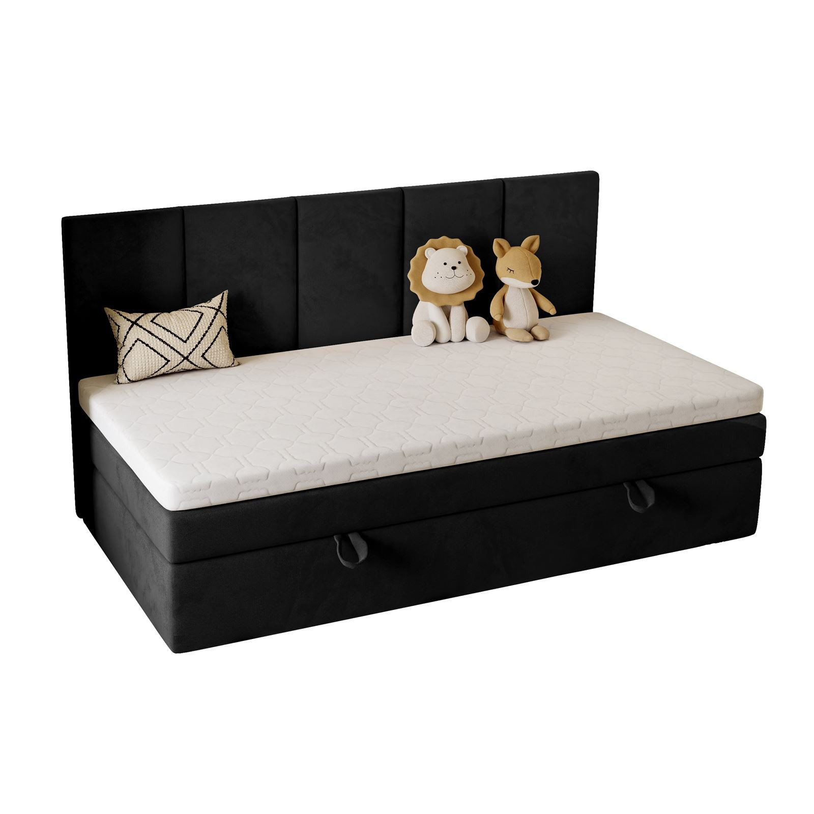 Łóżko ELZA MINI 70x200 Jasmine 100 z topperem
