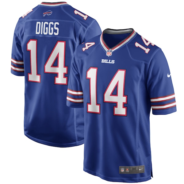 Stefon Diggs Buffalo Bills Nike Game Player Jersey - Royal/White