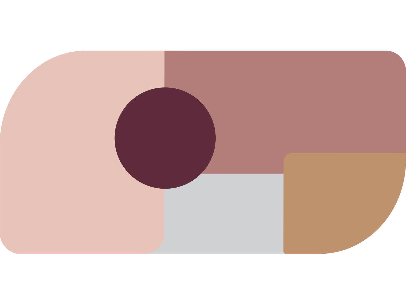 - Tapis vinyle Milano terracotta 100x200cm