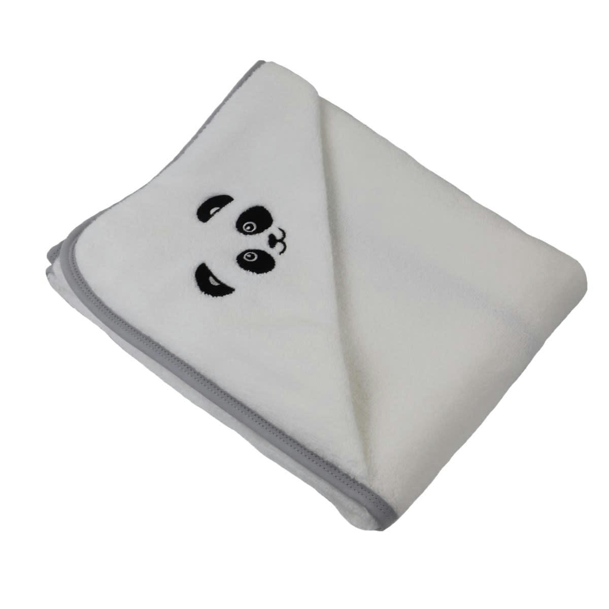 PANDA - Coffret cadeau en Coton  Blanc