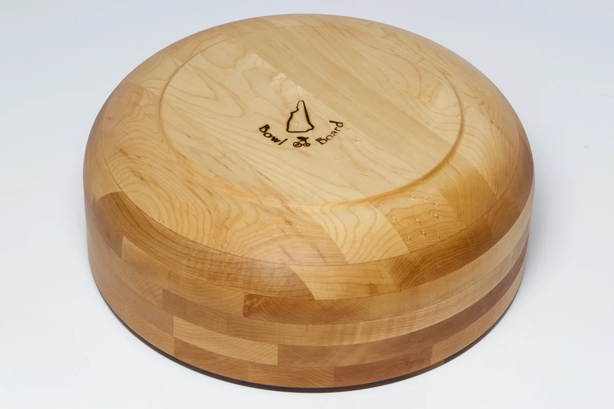Flat Bottom Bowl 2X Bigger than Traditional Side Salad Bowls