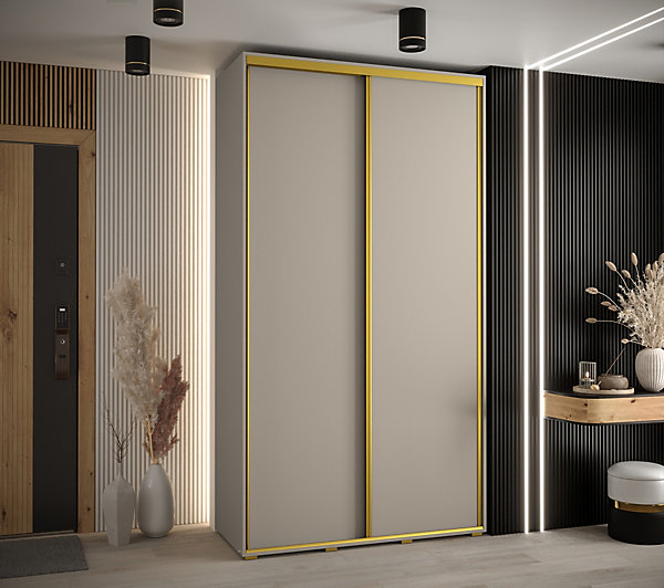 Armoire Dakota 1 a portes coulissantes 130/45/235,2portes
