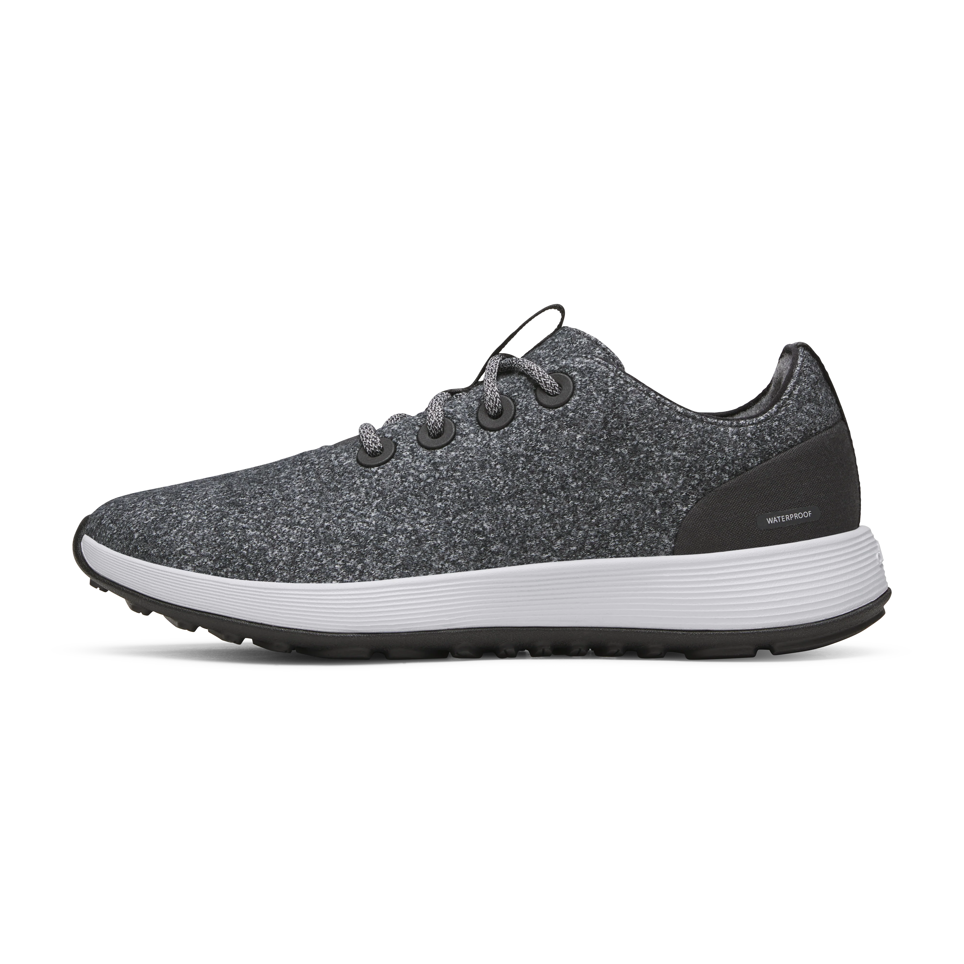 Women's Wool Runner NZ Waterproof - Dark Grey (Light Grey Sole)