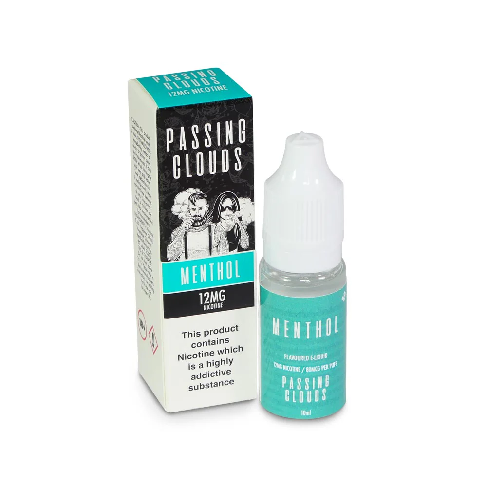 Passing Clouds Menthol E-Liquid 12mg