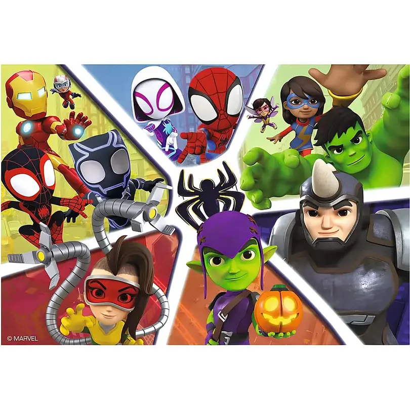 Puzzle 2er-Set Spidey und seine Super-Freunde