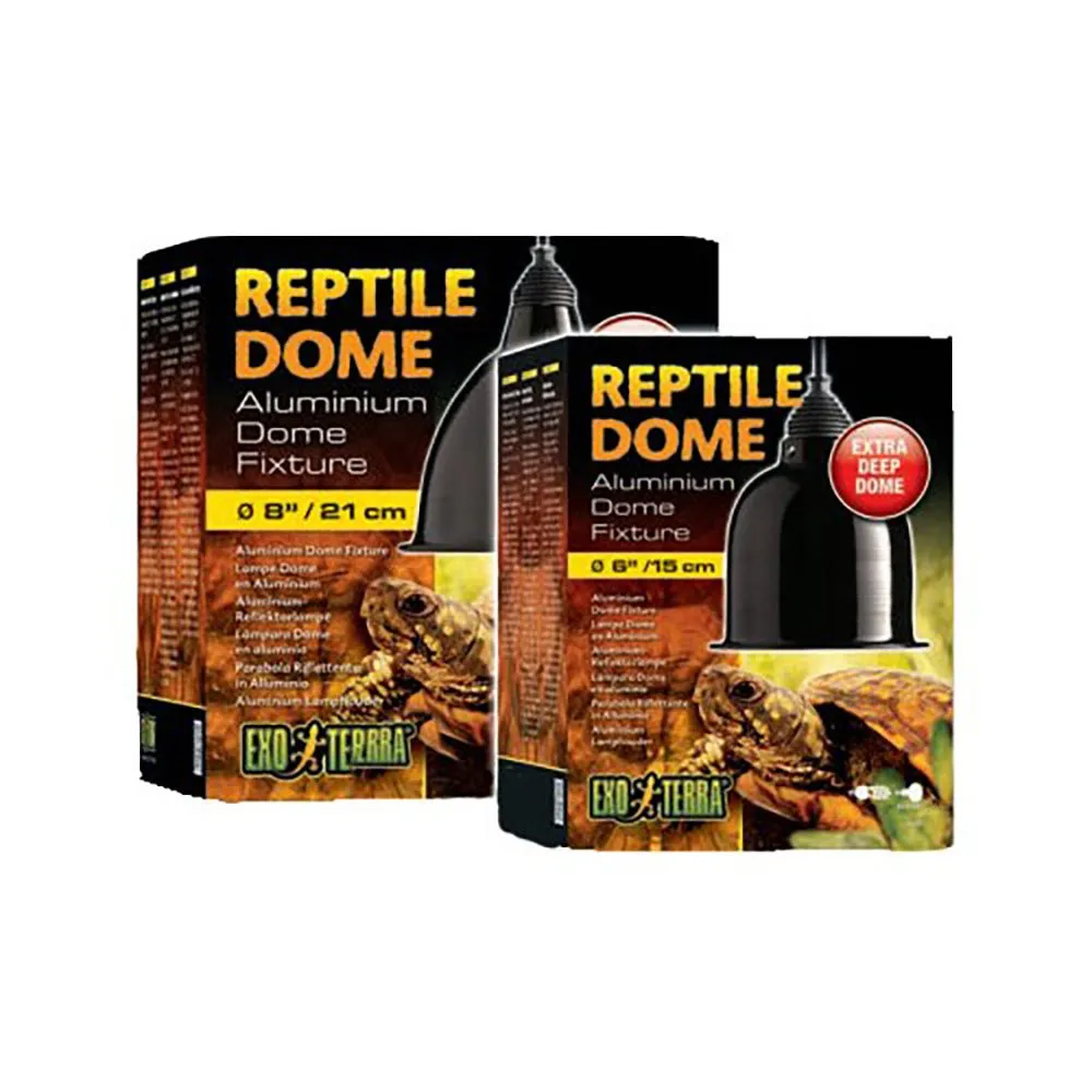 Exo Terra Reptile Dome aluminum dome fixture