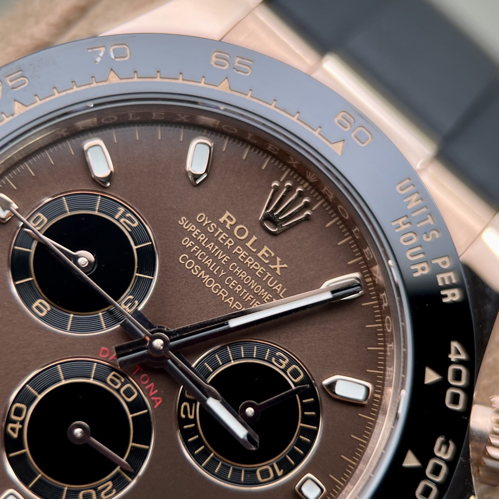 Rolex Daytona 116515LN RG Plated Chocolate Dial 40mm Oysterflex Super Clone